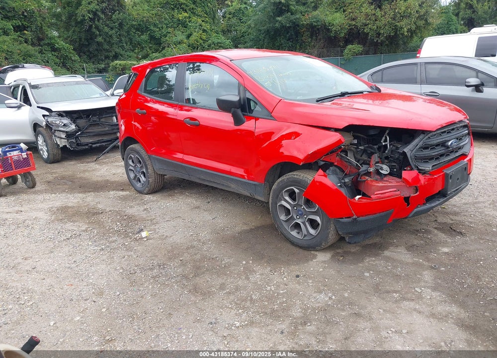 2020 FORD ECOSPORT S VIN: MAJ6S3FL8LC361296