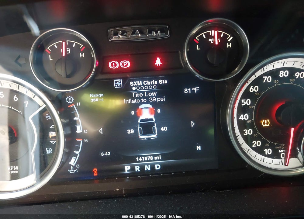 2013 RAM 1500 VIN: 1C6RR7MT5DS666816
