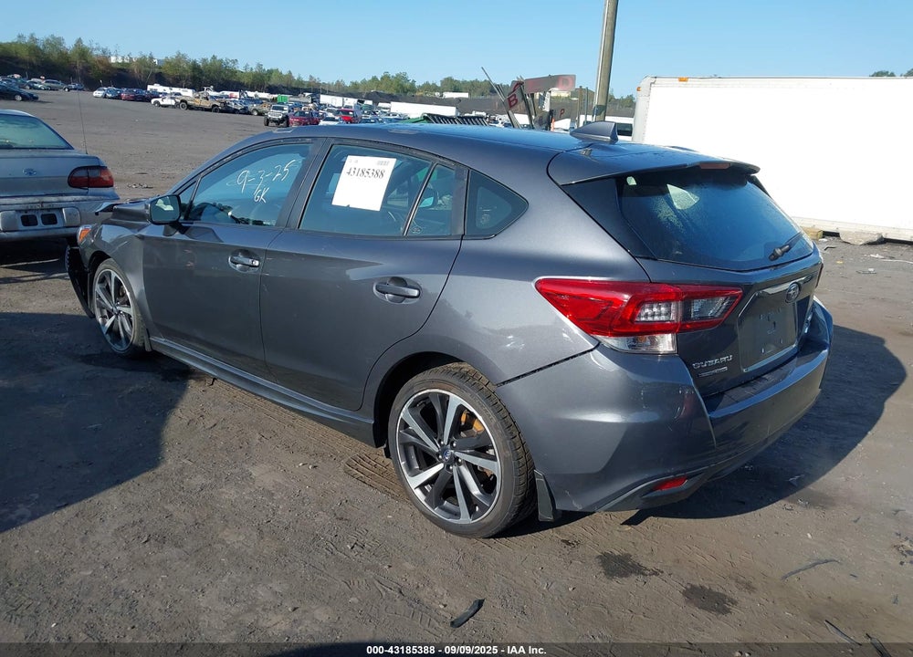 2022 SUBARU IMPREZA VIN: 4S3GTAM68N3713969