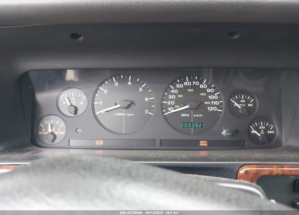 1997 JEEP GRAND CHEROKEE LAREDO/TSI VIN: 1J4FX58S9VC740655