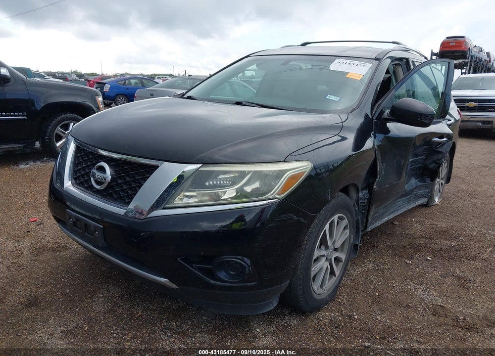 2013 NISSAN PATHFINDER VIN: 5N1AR2MN9DC629459