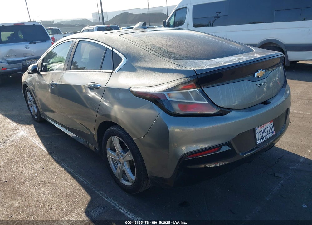 2017 CHEVROLET VOLT VIN: 1G1RC6S55HU106080