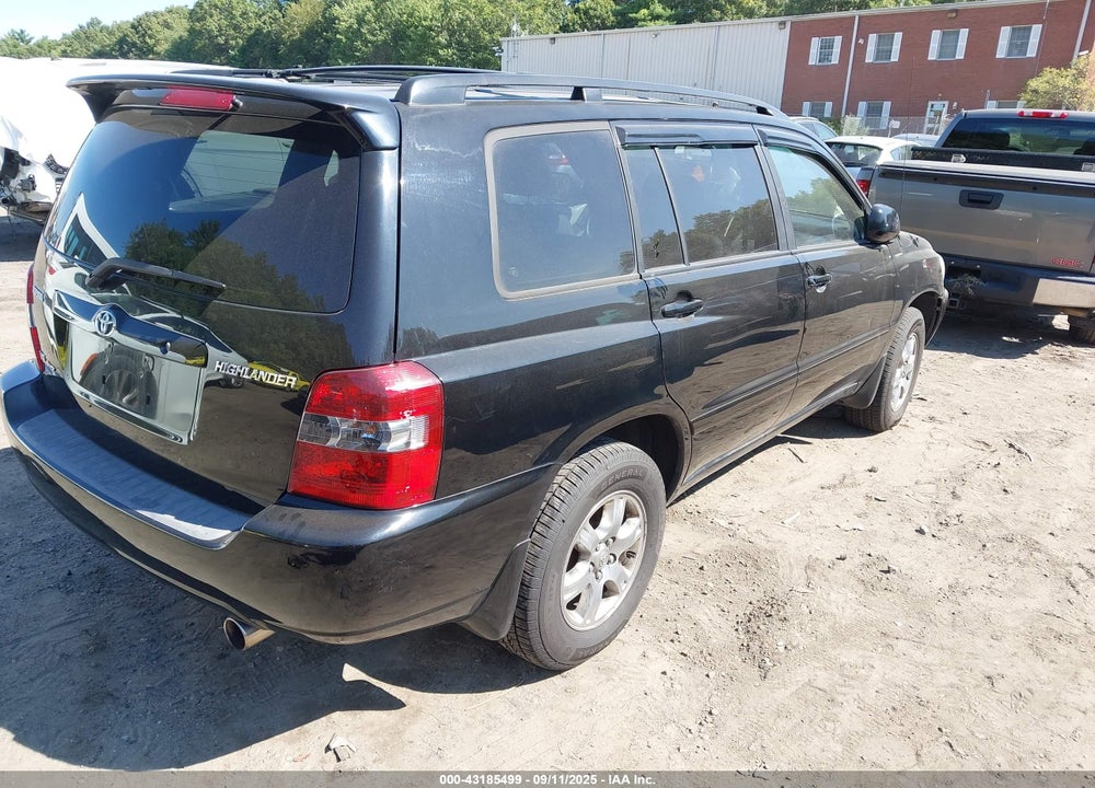 2005 TOYOTA HIGHLANDER V6 VIN: JTEEP21A250113990