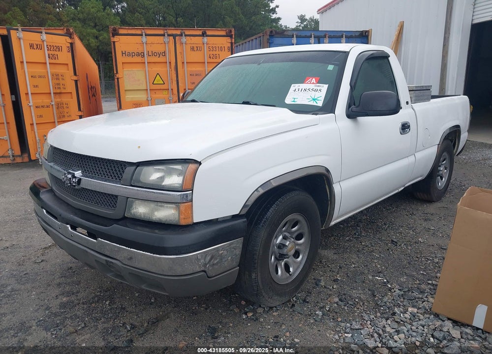 2006 CHEVROLET SILVERADO 1500 LS VIN: 1GCEC14V76Z210950