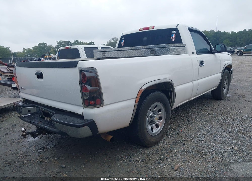 2006 CHEVROLET SILVERADO 1500 LS VIN: 1GCEC14V76Z210950