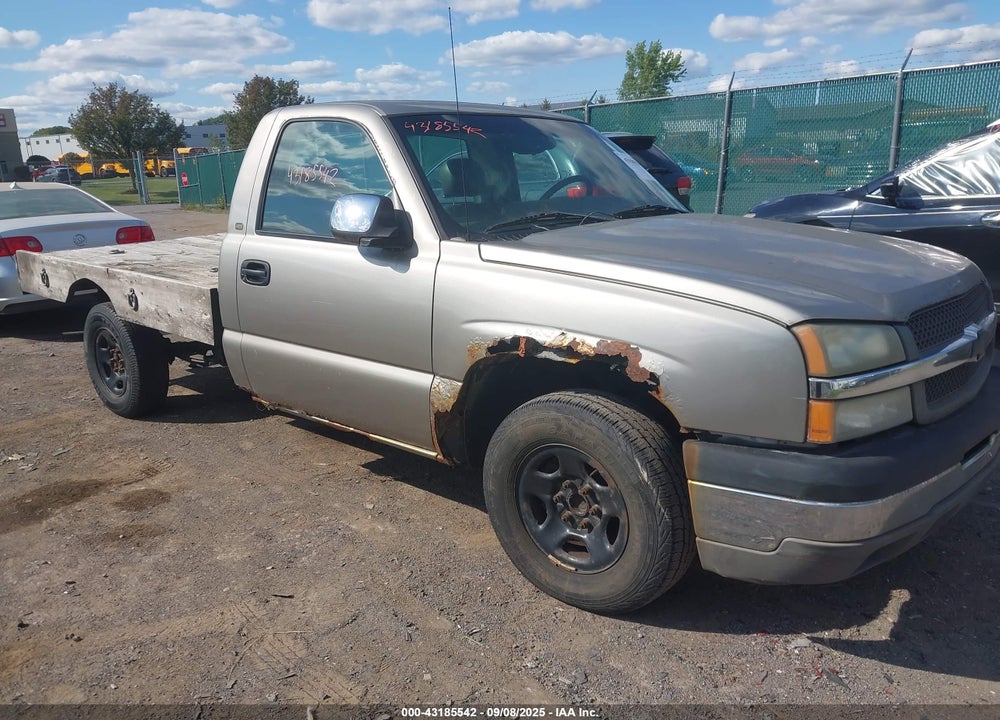 2003 CHEVROLET SILVERADO 1500 WORK TRUCK VIN: 1GCEC14V93Z229852