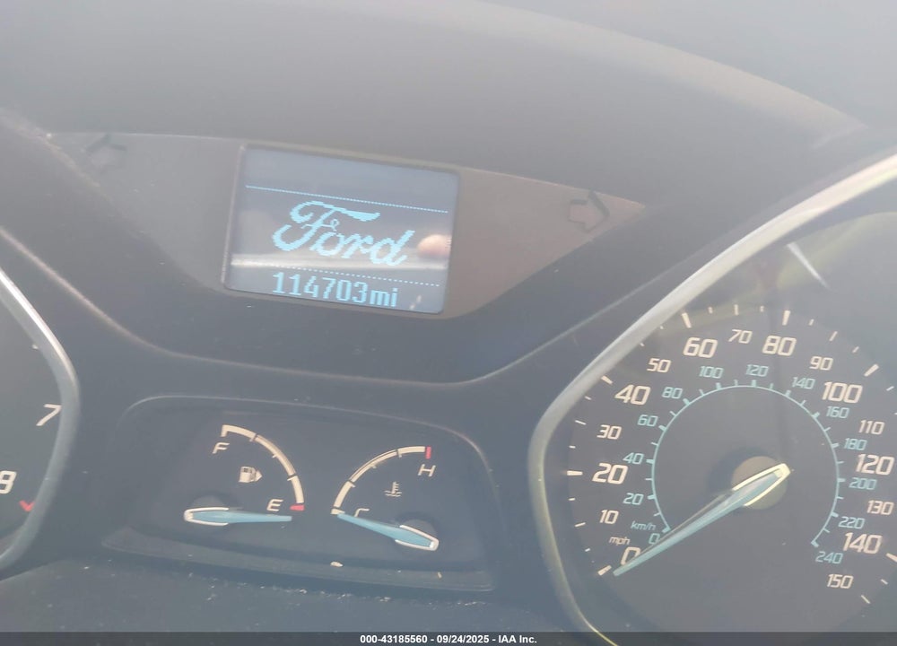 2012 FORD FOCUS VIN: 1FAHP3F25CL231767