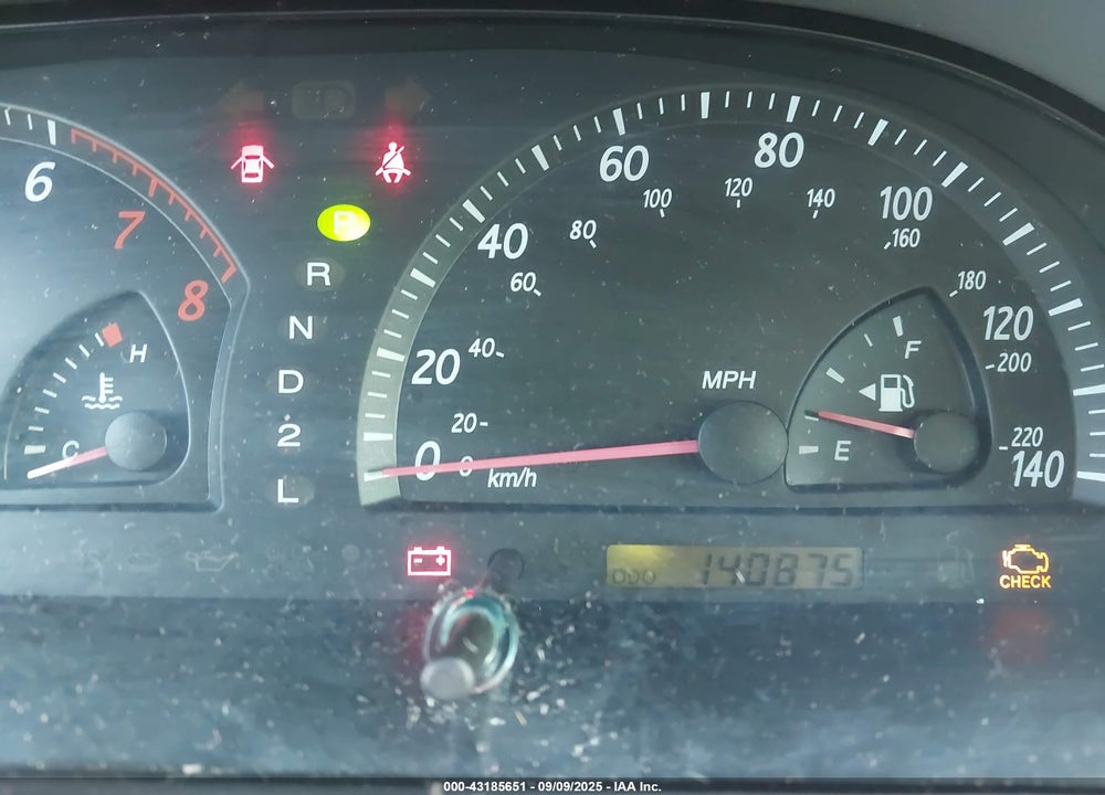 2003 TOYOTA CAMRY XLE VIN: 4T1BE30K93U222624