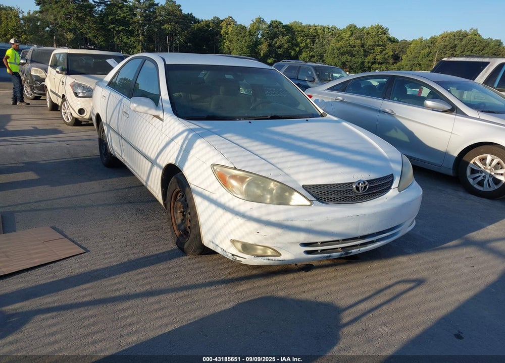 2003 TOYOTA CAMRY XLE VIN: 4T1BE30K93U222624