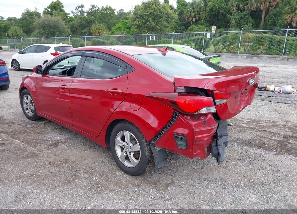 2015 HYUNDAI ELANTRA SE VIN: KMHDH4AE7FU228649