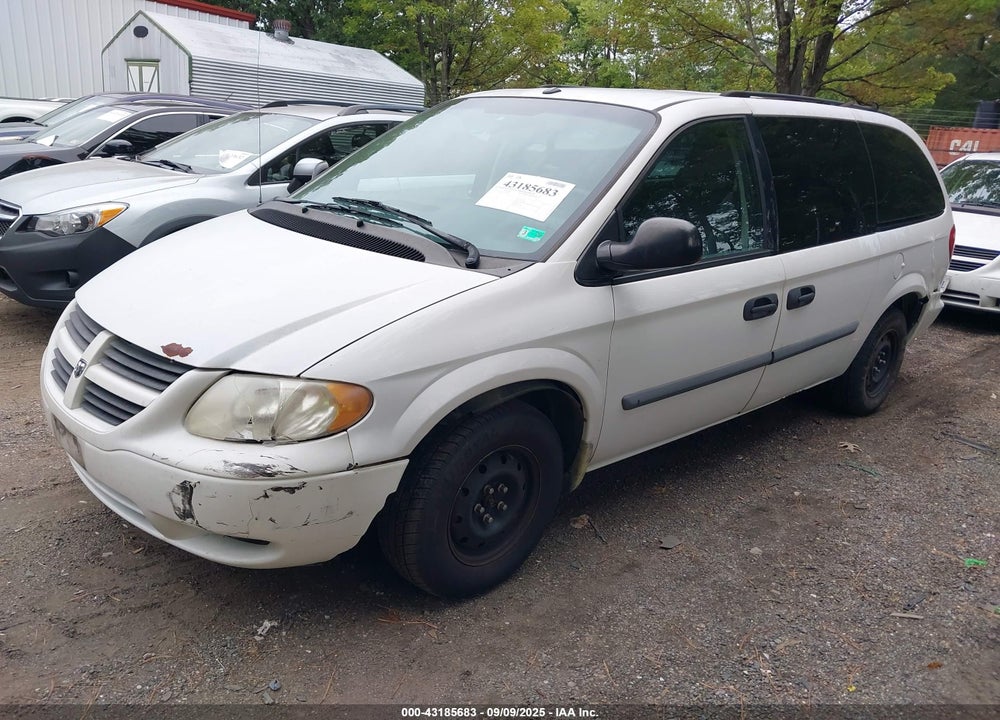 2007 DODGE GRAND CARAVAN SE VIN: 1D4GP24R57B138181