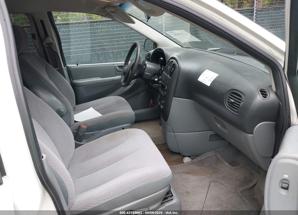 2007 DODGE GRAND CARAVAN SE VIN: 1D4GP24R57B138181
