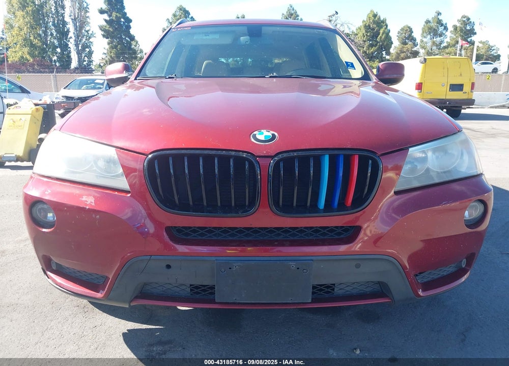 2013 BMW X3 XDRIVE28I VIN: 5UXWX9C57D0A20674