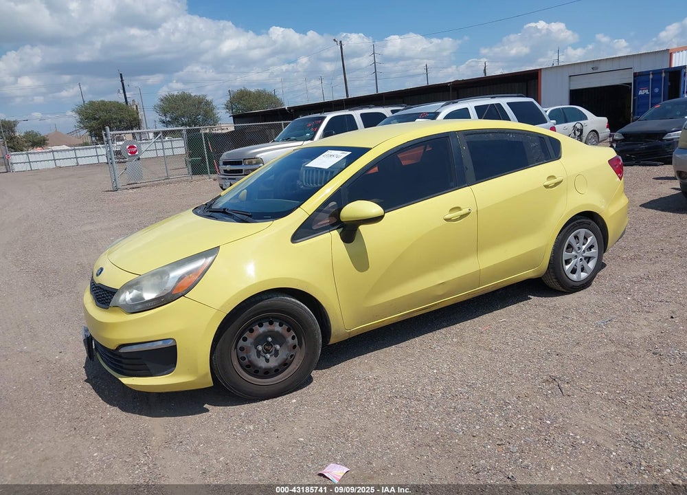 2016 KIA RIO VIN: KNADM4A30G6611544