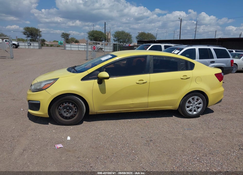 2016 KIA RIO VIN: KNADM4A30G6611544