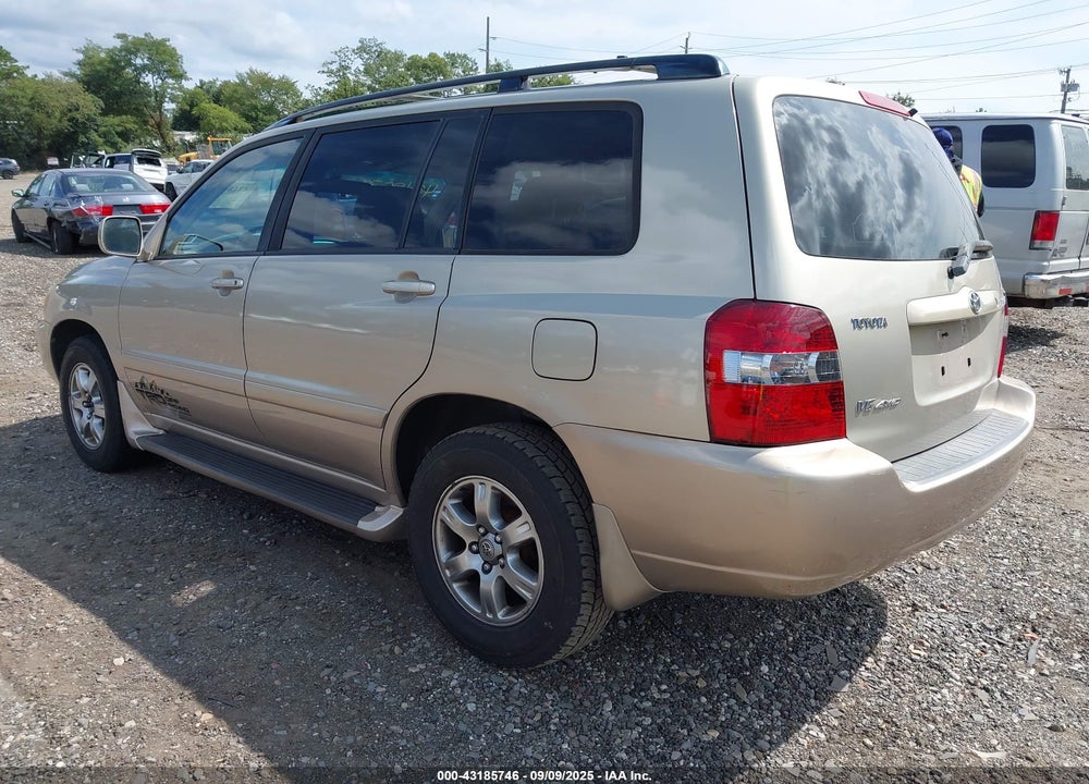 2005 TOYOTA HIGHLANDER V6 VIN: JTEEP21A250123838