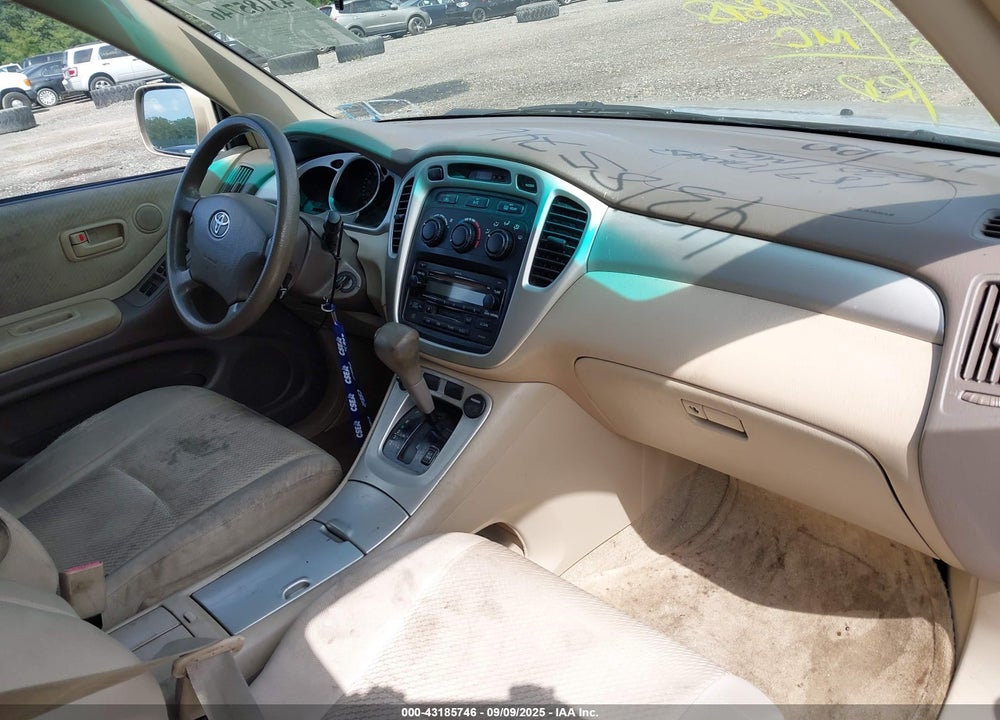 2005 TOYOTA HIGHLANDER V6 VIN: JTEEP21A250123838