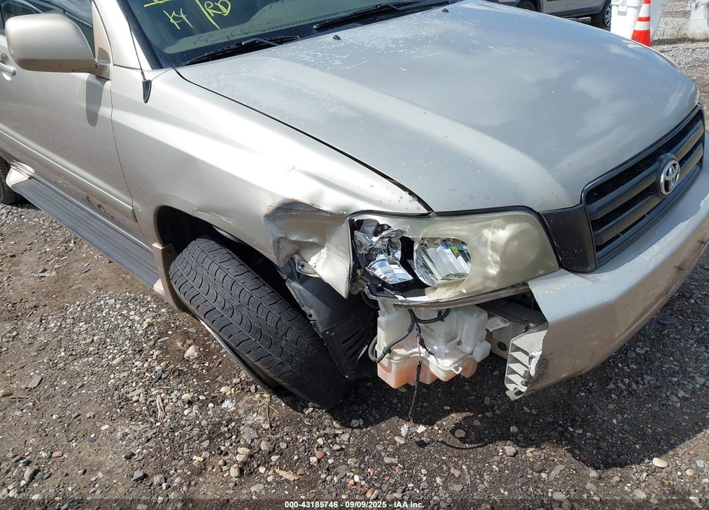 2005 TOYOTA HIGHLANDER V6 VIN: JTEEP21A250123838