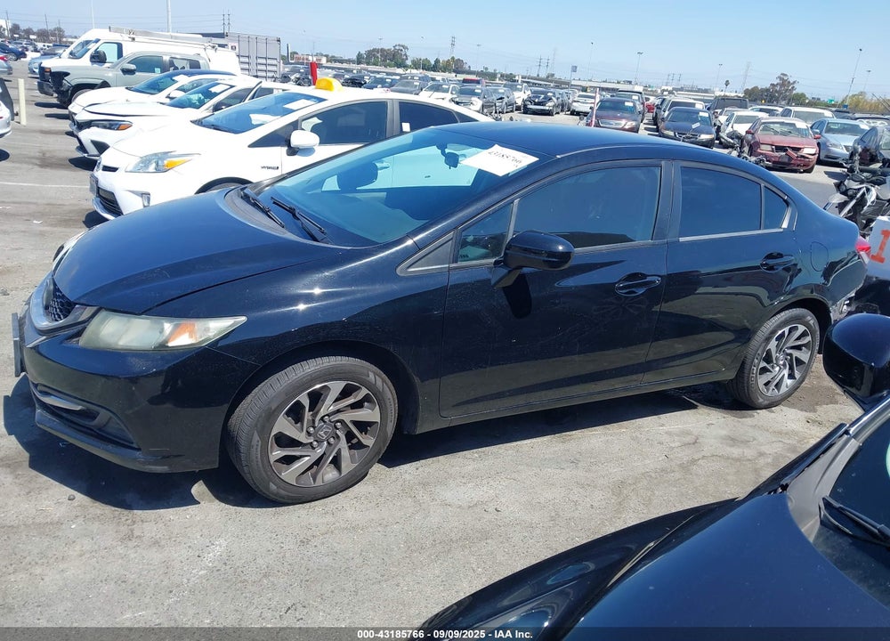 2014 HONDA CIVIC VIN: 19XFB2F57EE078020