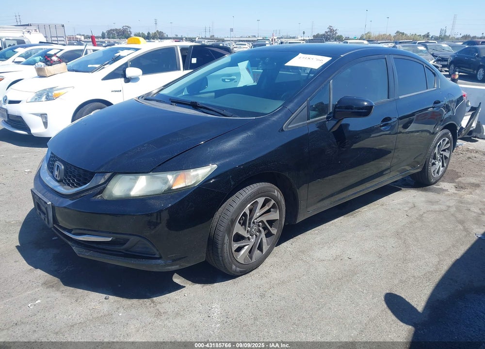 2014 HONDA CIVIC VIN: 19XFB2F57EE078020