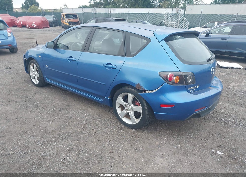 2004 MAZDA 3 S VIN: JM1BK143641186172
