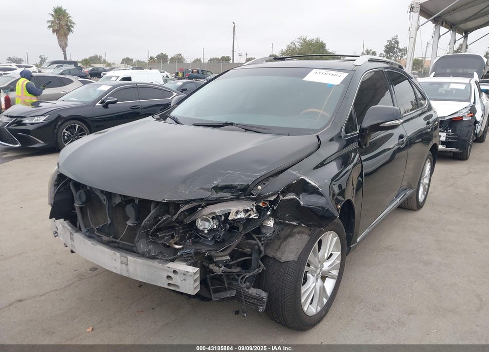 2010 LEXUS RX 450H VIN: JTJZB1BA5A2001791