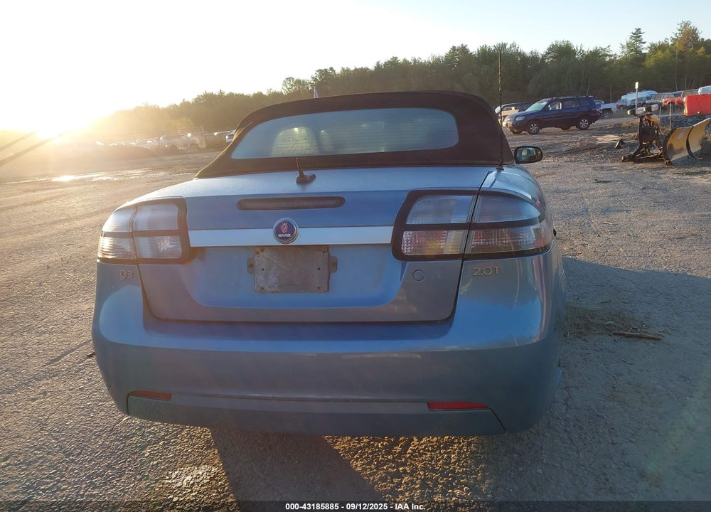 2008 SAAB 9 3 VIN: YS3FB79Y786009236