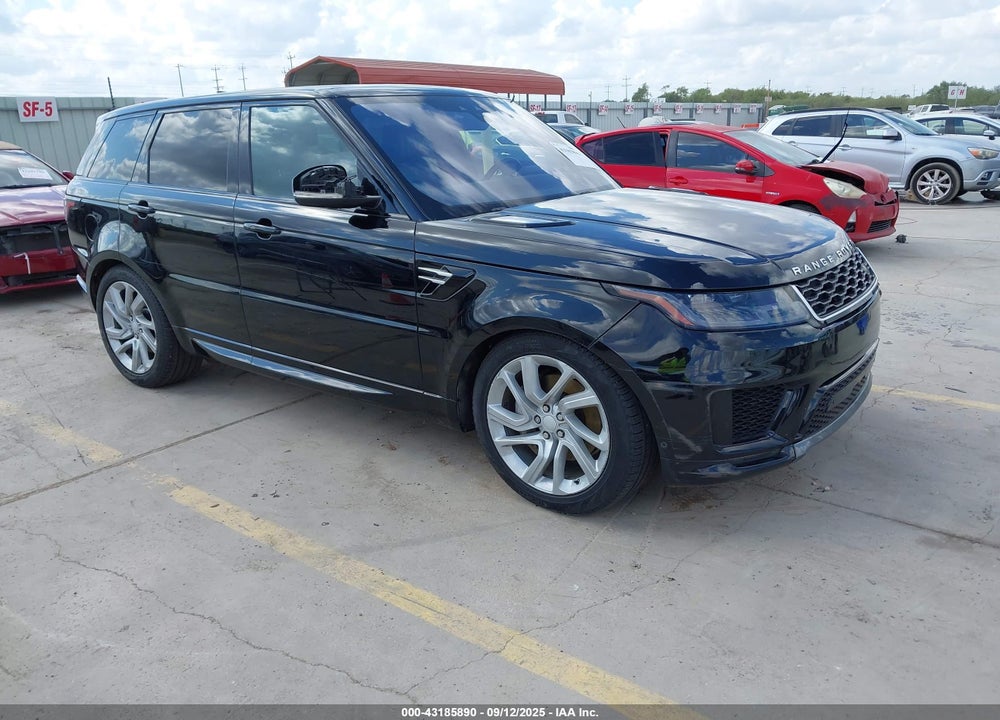 2019 LAND ROVER RANGE ROVER SPORT HSE VIN: SALWR2RV7KA833648