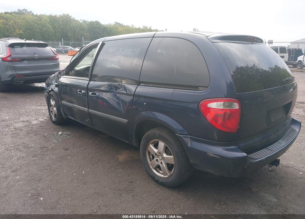 2006 DODGE CARAVAN SXT VIN: 1D4GP45R06B631615