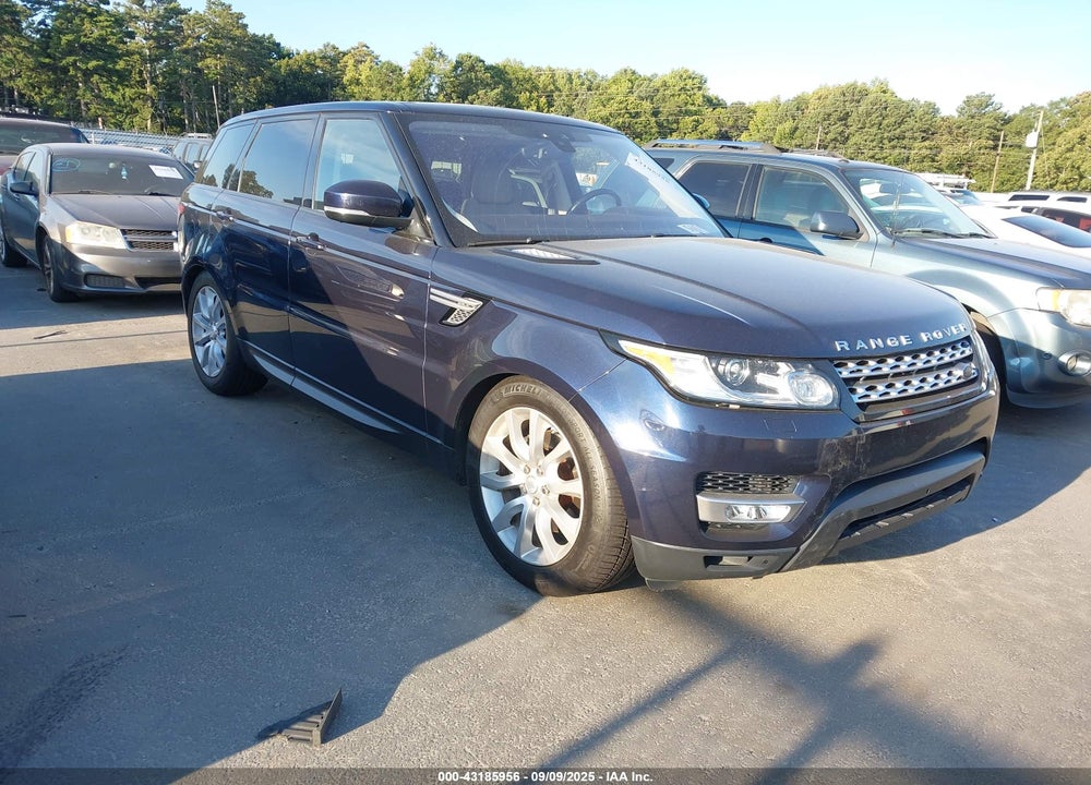 2017 LAND ROVER RANGE ROVER SPORT 3.0L V6 SUPERCHARGED HSE VIN: SALWR2FV6HA176287