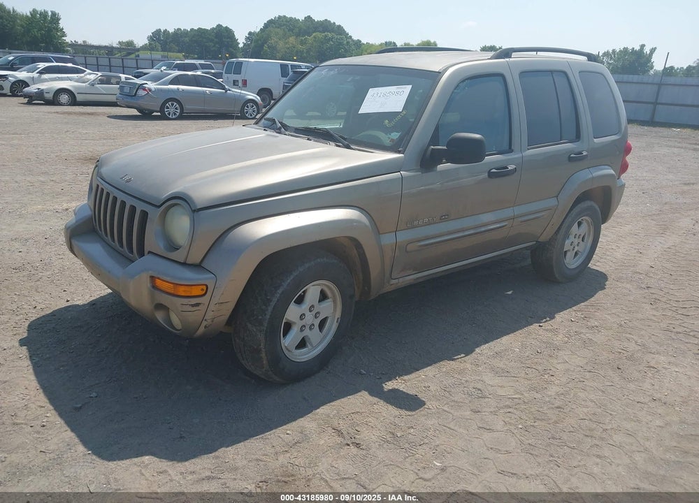 2003 JEEP LIBERTY LIMITED EDITION VIN: 1J4GK58K33W619618