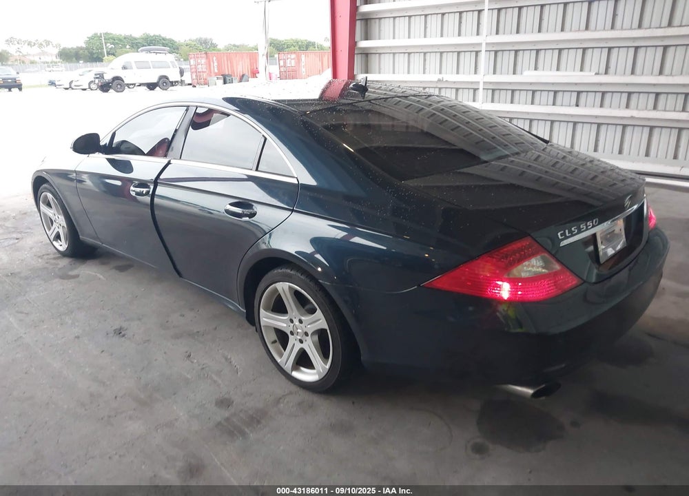 2007 MERCEDES-BENZ CLS 550 VIN: WDDDJ72X87A110600