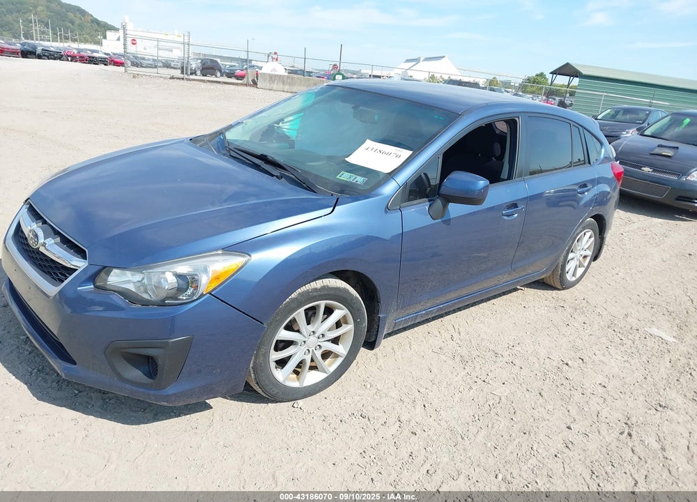 2012 SUBARU IMPREZA VIN: JF1GPAB62CH205915