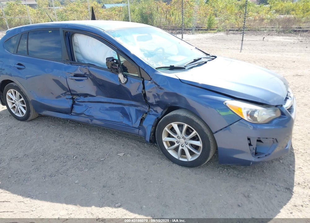 2012 SUBARU IMPREZA VIN: JF1GPAB62CH205915