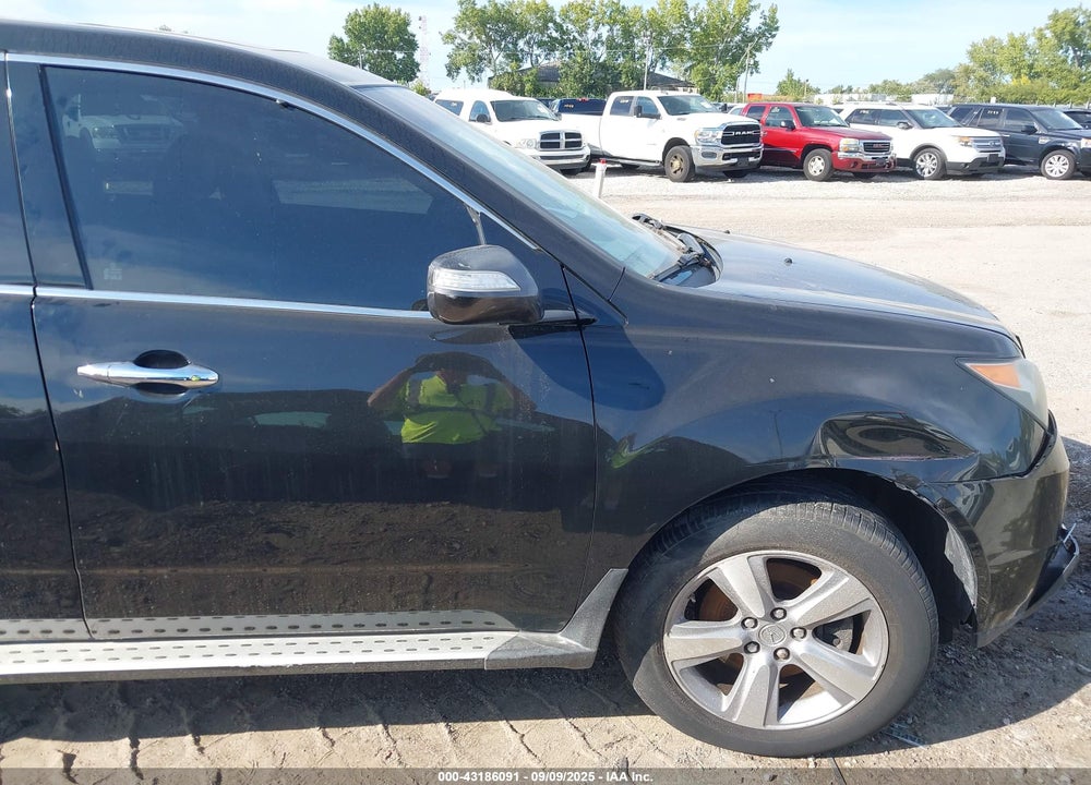 2011 ACURA MDX VIN: 2HNYD2H47BH543364