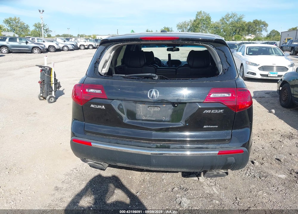 2011 ACURA MDX VIN: 2HNYD2H47BH543364