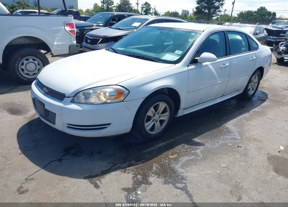 2012 CHEVROLET IMPALA LS VIN: 2G1WA5E32C1115255