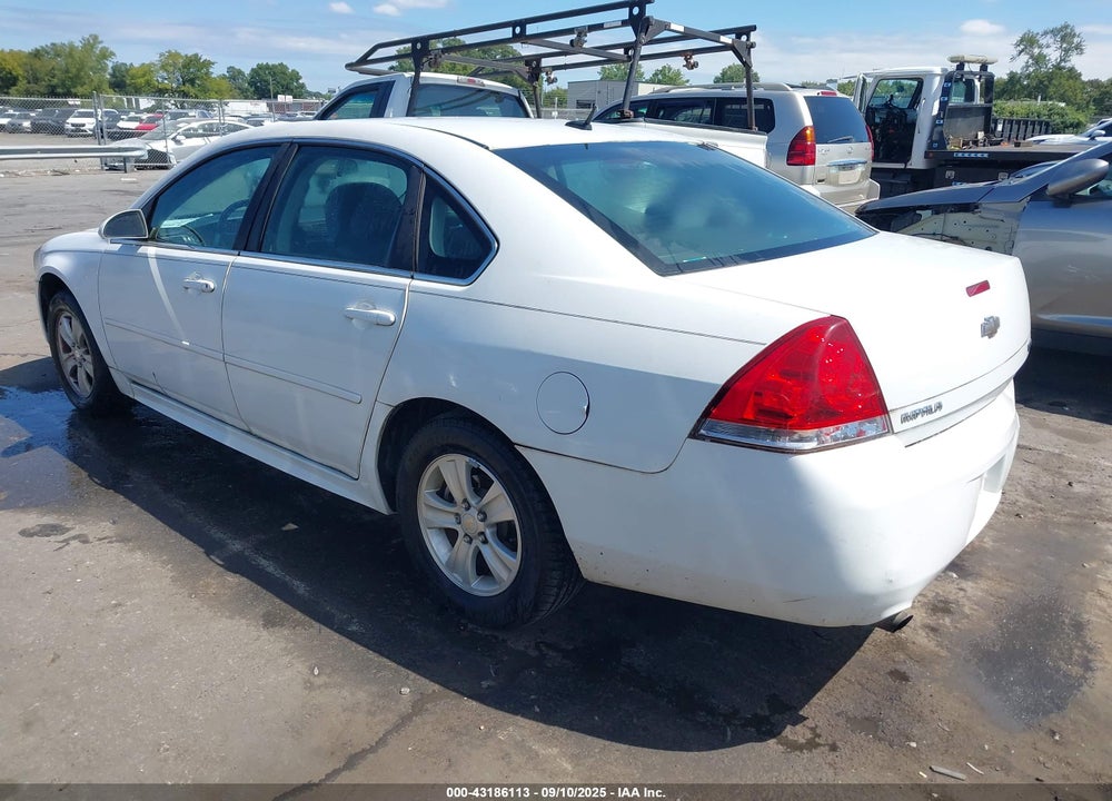 2012 CHEVROLET IMPALA LS VIN: 2G1WA5E32C1115255