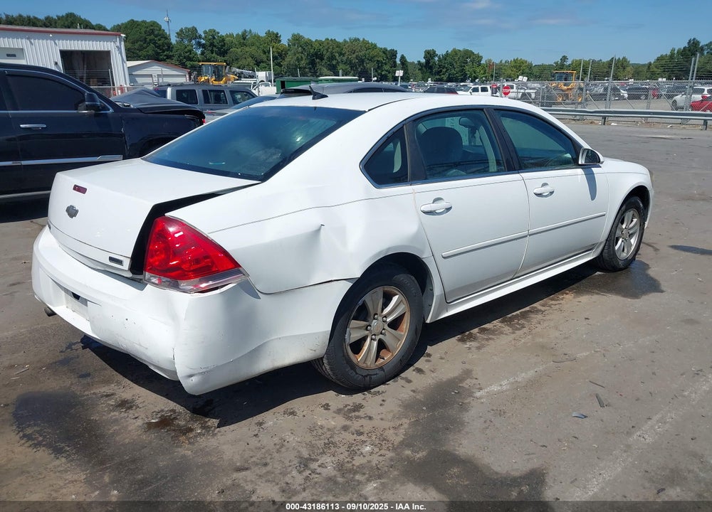 2012 CHEVROLET IMPALA LS VIN: 2G1WA5E32C1115255