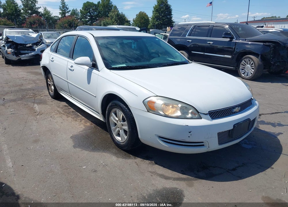 2012 CHEVROLET IMPALA LS VIN: 2G1WA5E32C1115255