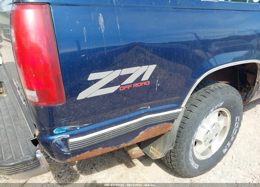 1995 GMC SIERRA K1500 VIN: 1GTEK14K3SZ500153