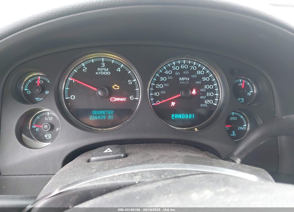 2008 CHEVROLET TAHOE LTZ VIN: 1GNFK13088J155544