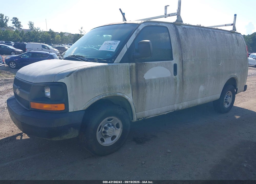 2008 CHEVROLET EXPRESS WORK VAN VIN: 1GCGG25CX81111251