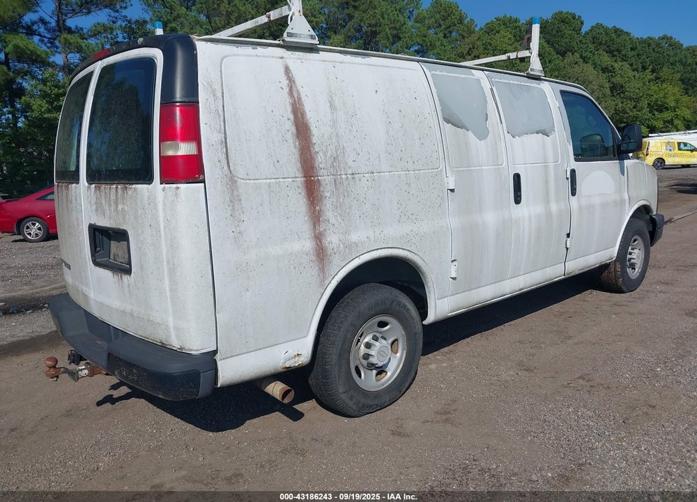 2008 CHEVROLET EXPRESS WORK VAN VIN: 1GCGG25CX81111251