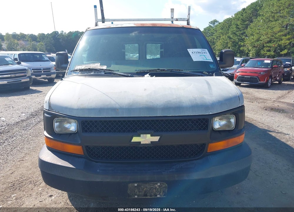 2008 CHEVROLET EXPRESS WORK VAN VIN: 1GCGG25CX81111251