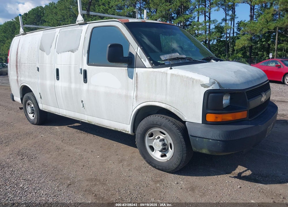 2008 CHEVROLET EXPRESS WORK VAN VIN: 1GCGG25CX81111251