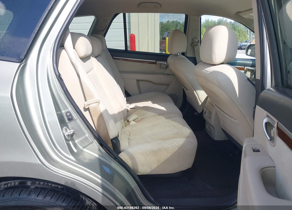 2008 HYUNDAI SANTA FE GLS VIN: 5NMSG73D78H206312