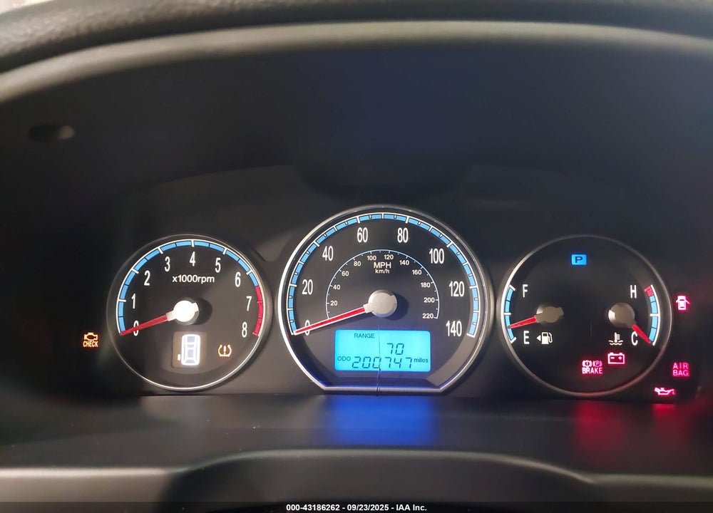 2008 HYUNDAI SANTA FE GLS VIN: 5NMSG73D78H206312