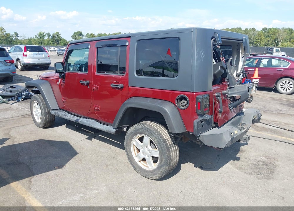 2007 JEEP WRANGLER UNLIMITED X VIN: 1J4GA39167L129128