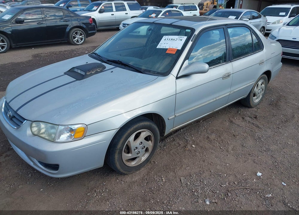 2001 TOYOTA COROLLA LE VIN: 2T1BR12E91C487879
